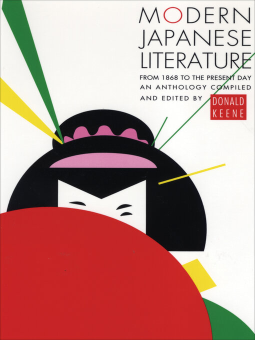 Title details for Modern Japanese Literature by Donald Keene - Wait list